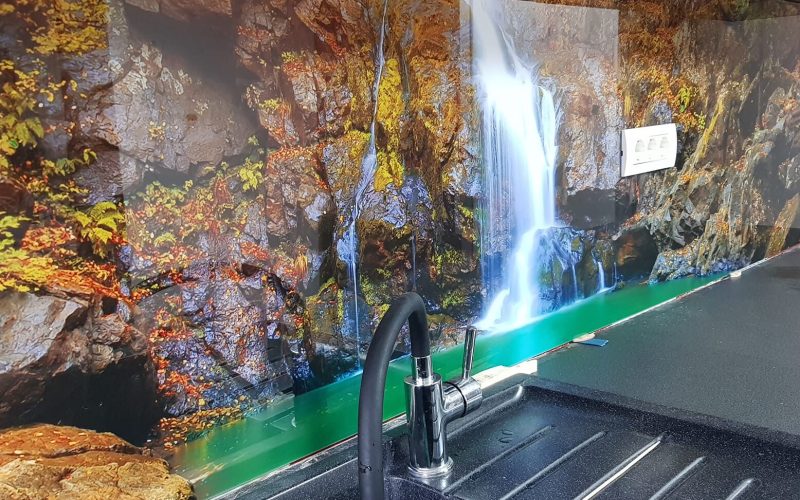 placari sticla termorezistenta printata / vopsita ceramic bucatarie